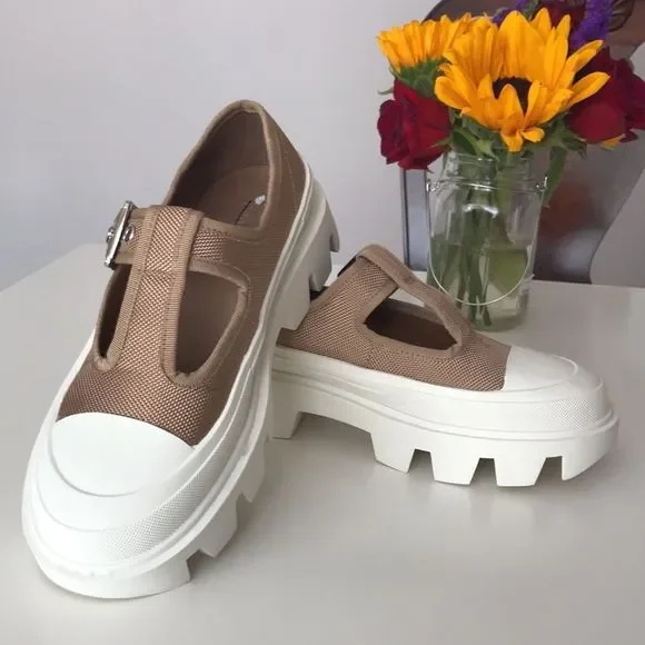 Free People Jeffrey Campbell Marley Mary Jane Platforms size 7.5 - Picture 8 of 13